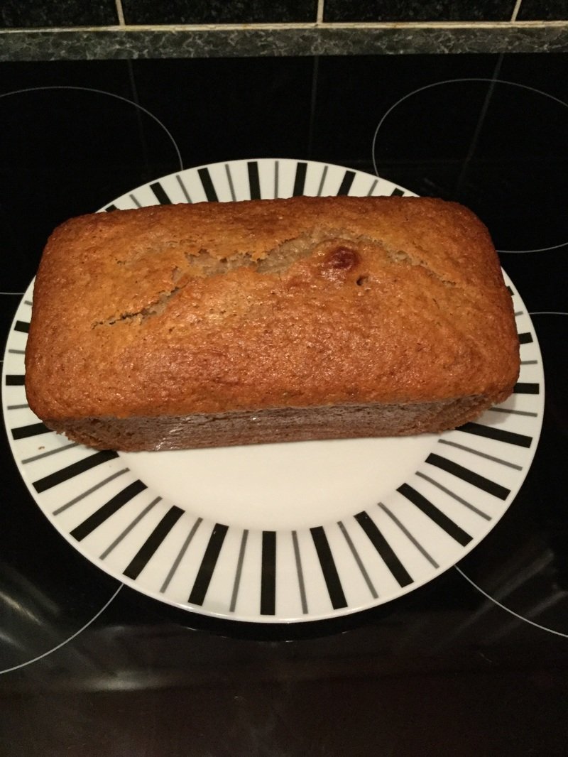 Banana Walnut and honey teabread recipe. Easy to bake delicious to eat.