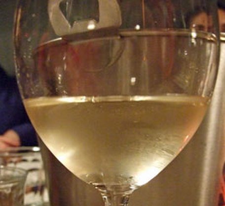 Glass of Creation Chardonnay Wine